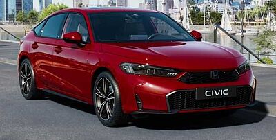 Honda Civic e:HEV 2.0 i-MMD Hybrid Advance / AHK / Black-Emblem